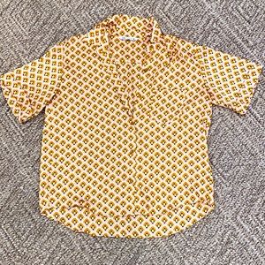 Zara button up blouse!